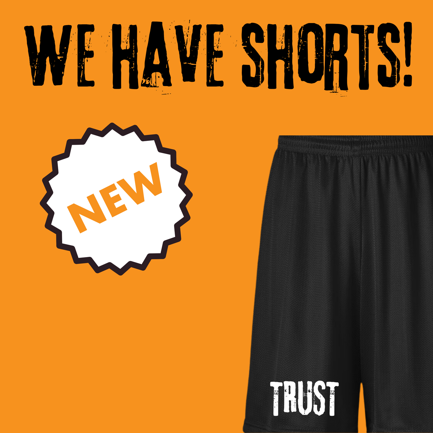 Trust the Work Performance Shorts